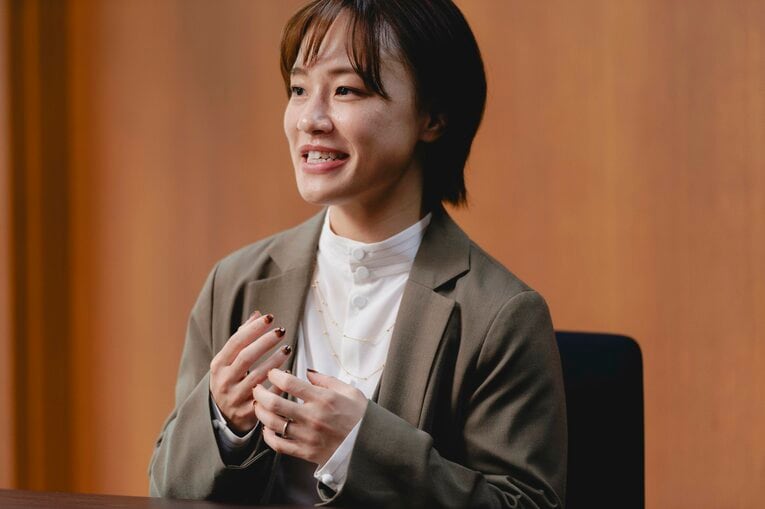 リオ五輪女子レスリング金メダリストの登坂絵莉さん　©Wataru Sato