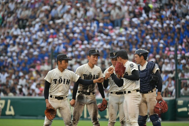 ２０１８年第１００回を迎えた夏の甲子園で春夏連覇。大阪桐蔭「最強世代」の青春の輝きを振り返る　©︎Hideki Sugiyama