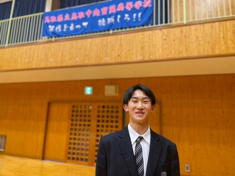 1年時から春高バレーを経験している御古大馳（2年）©︎Yuko Tanaka