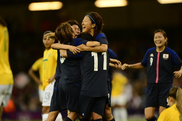 永里優季（2012年ロンドン五輪）©︎JMPA