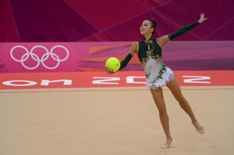 【これが一糸乱れぬフェアリージャパンの演技】サイード横田さんも出場したロンドン五輪団日本代表の演技を見る　©Asami Enomoto/JMPA