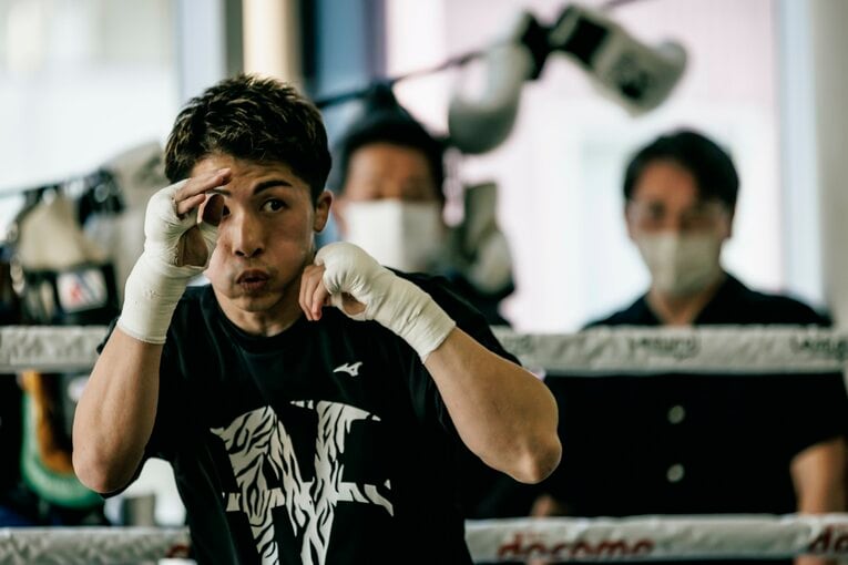 井上尚弥 公開練習　©︎Kiichi Matsumoto