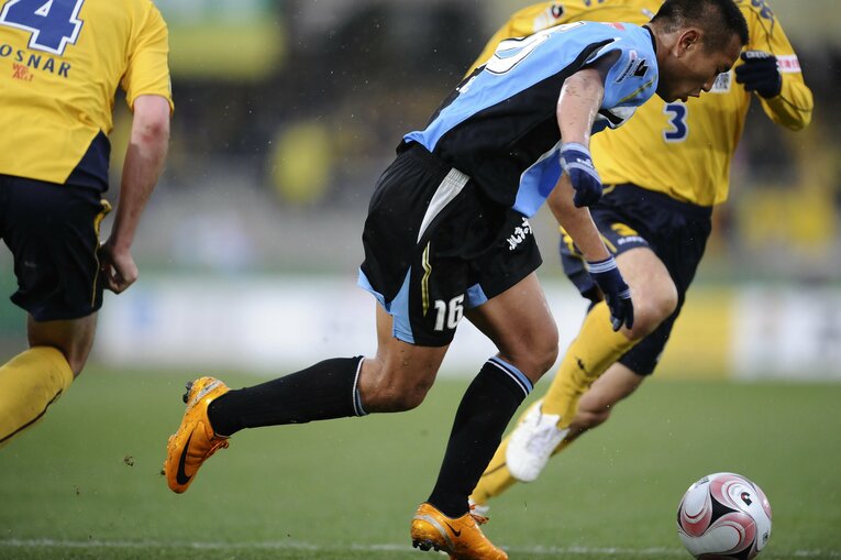 2008年、フロンターレ時代　©Tamon Matsuzono