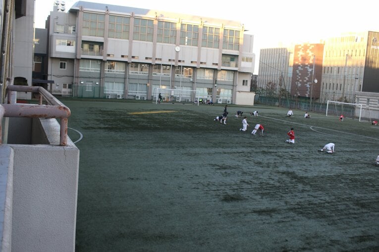 武南高校のグラウンド　©︎Takahito Ando