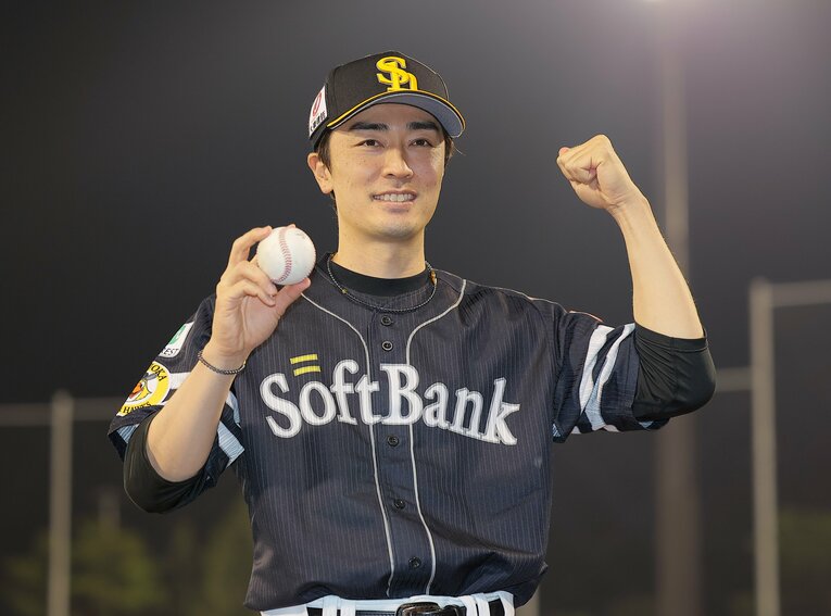 人的補償問題でプロテクト漏れと報道された和田毅　©JIJI PRESS