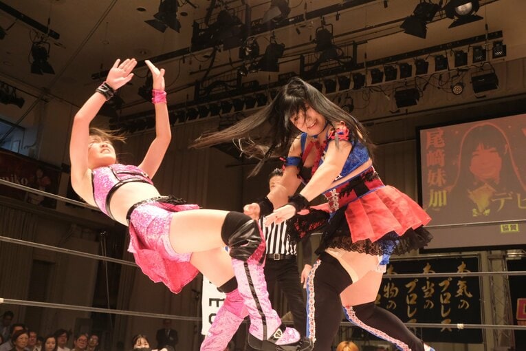 ディアナの“小学生レスラー”NENE　©Norihiro Hashimoto