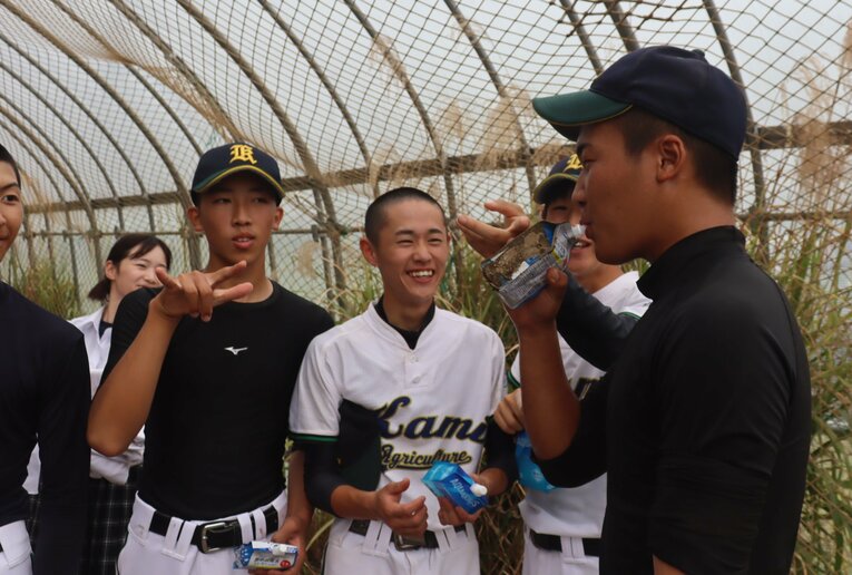 【加美農野球部とは？】ナインの様子　©Yuki Kashimoto