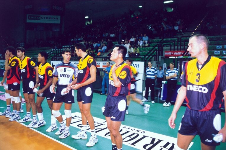 セリエA・パレルモ時代の真鍋政義（1999年10月）©︎Enrico Calderoni/AFLO SPORT