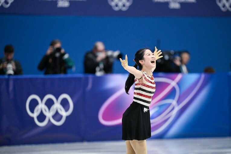 ショートは首位発進「人生のなかで一番最高の瞬間」と語った中井　©️Asami Enomoto / JMPA