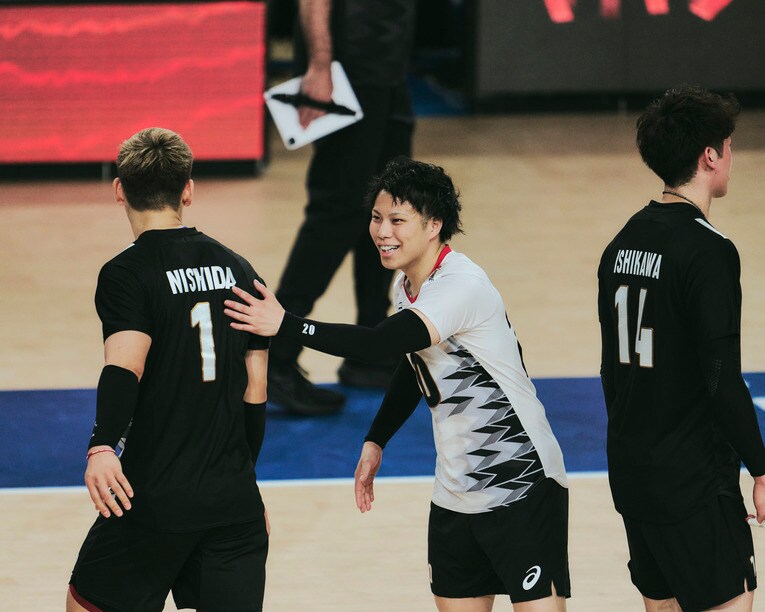 山本智大（VNLスロベニア戦）©︎Yuki Suenaga