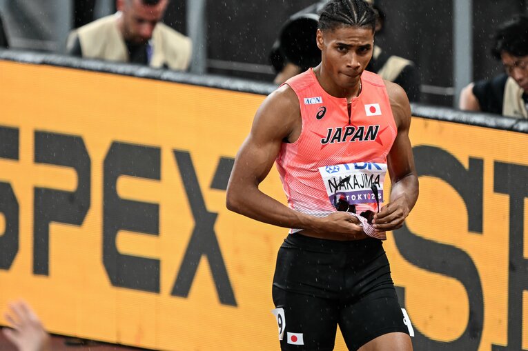 日本人として34年ぶりの決勝進出となった中島　©Nanae Suzuki