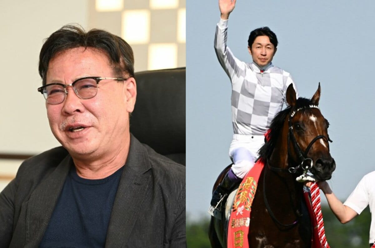 No.6083 楽器正宗 豊盃 辻善兵衛 秀鳳 フモトキ 東長 武豊と悲願の凱旋門賞へ…ドウデュースの松島オーナーが明かす