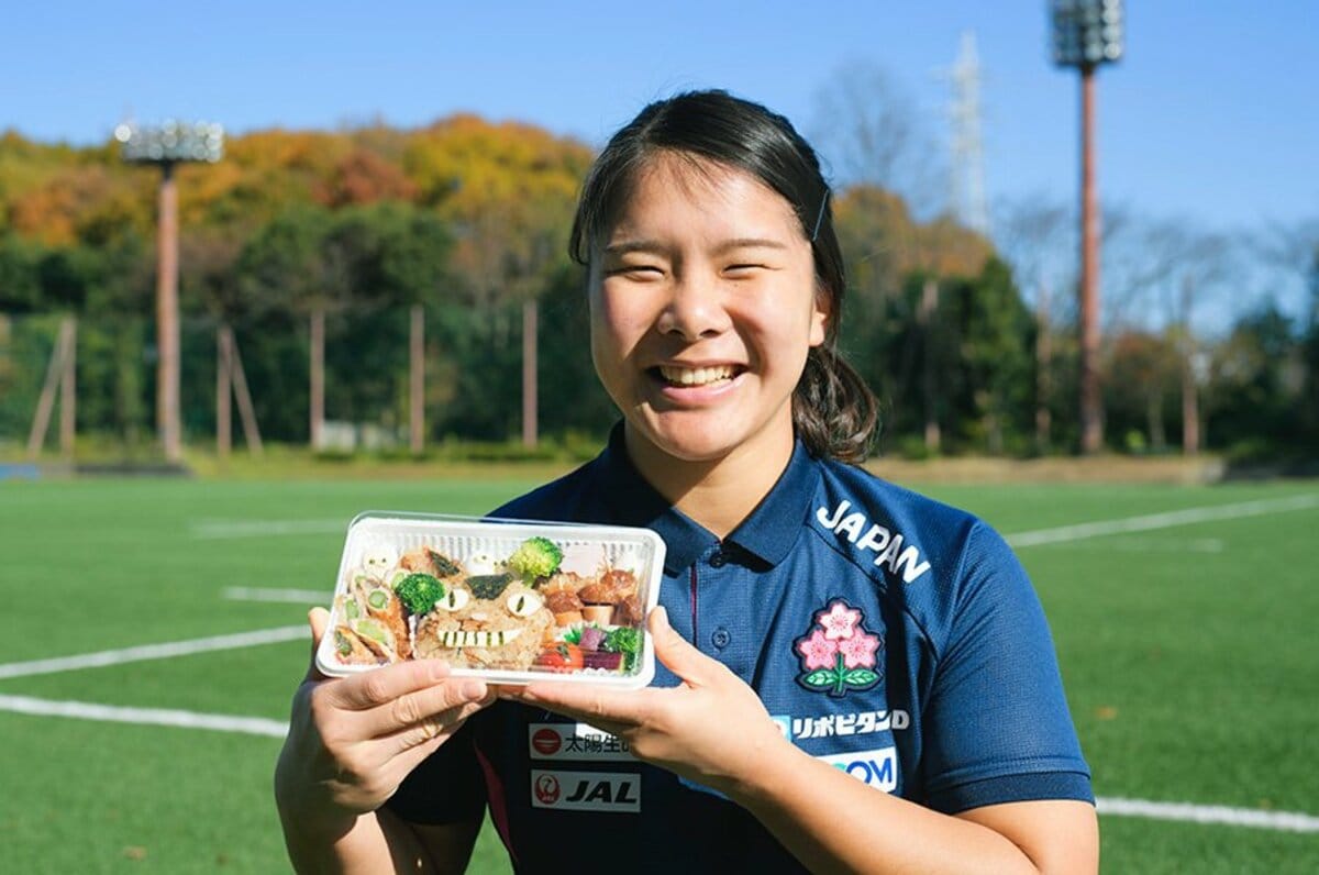 ラグビー女子代表のお弁当拝見 南早紀の恐るべき炊き込みご飯 4 4 ラグビー日本代表 Number Web ナンバー