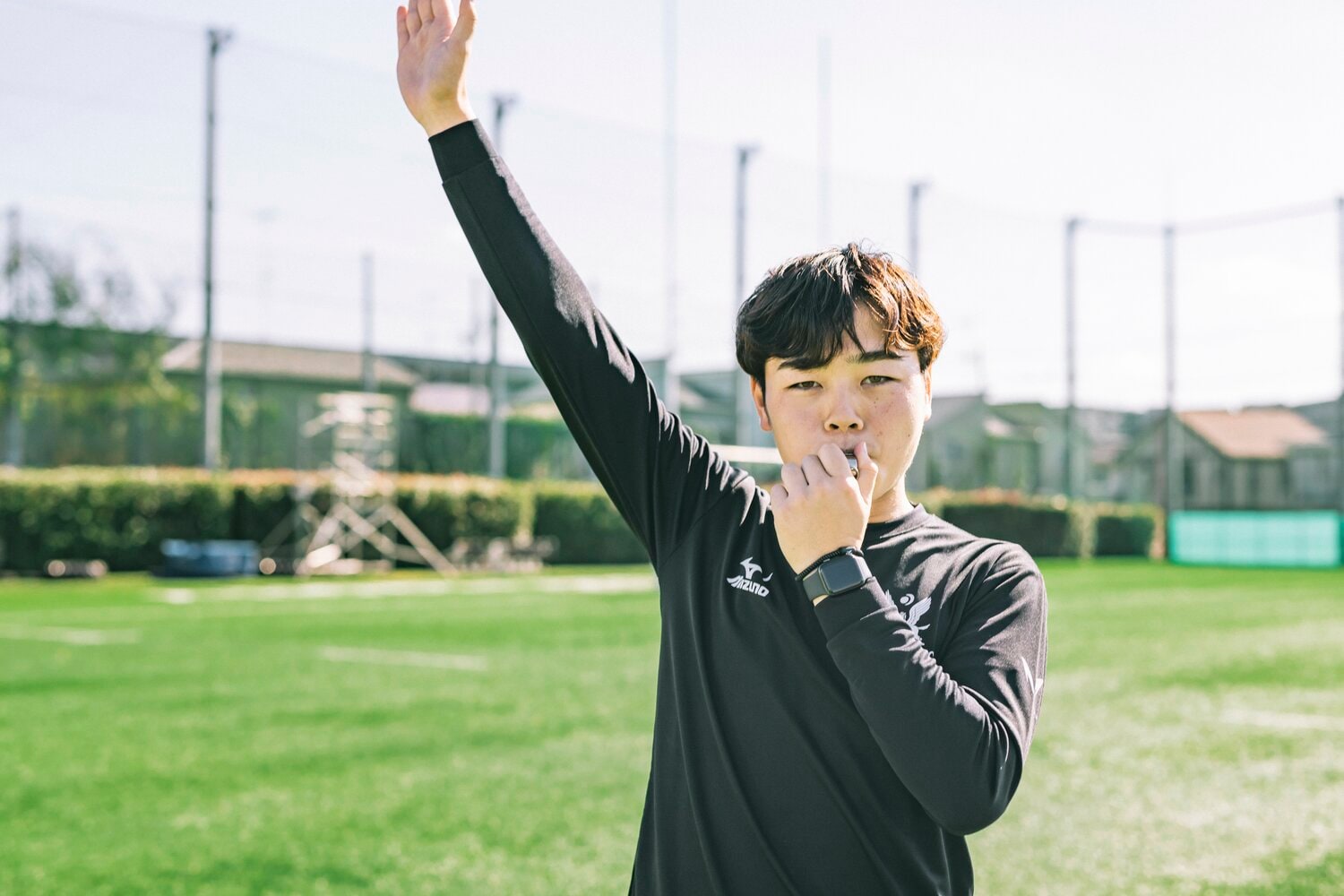 ただ裁くのではなく、選手の気持ちを乗せることもレフリーの重要な役割と語る後藤　©Kiichi Matsumoto