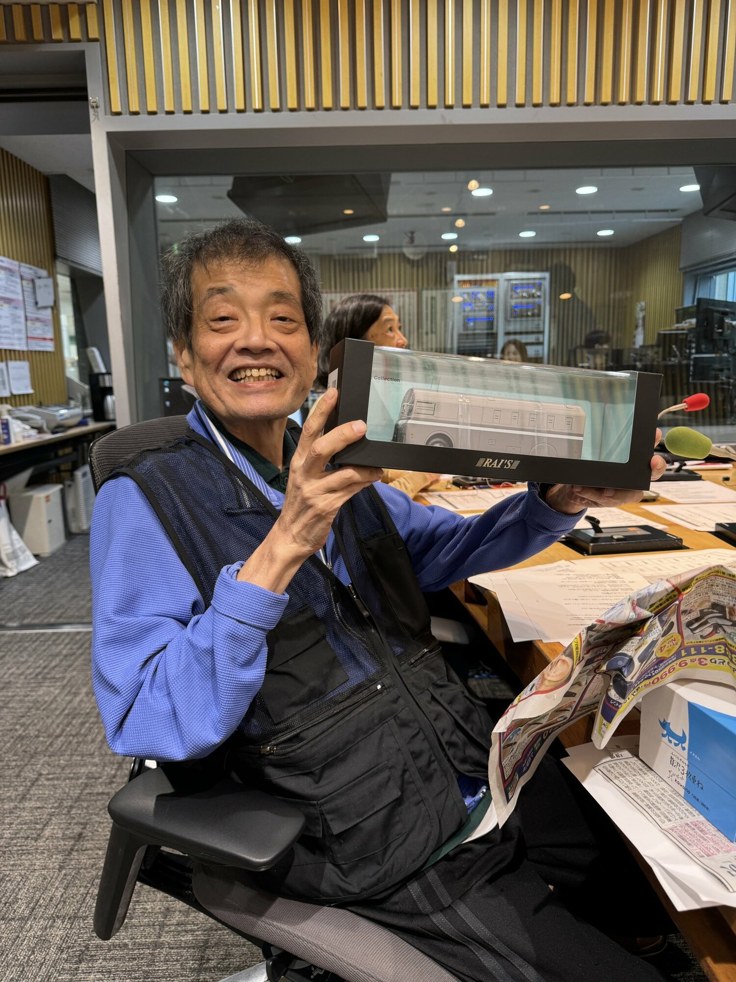 ニッポン放送『垣花正　あなたとハッピー！』に出演する森永さん。ステージ4のすい臓がんと闘病を続けている／番組公式Xより