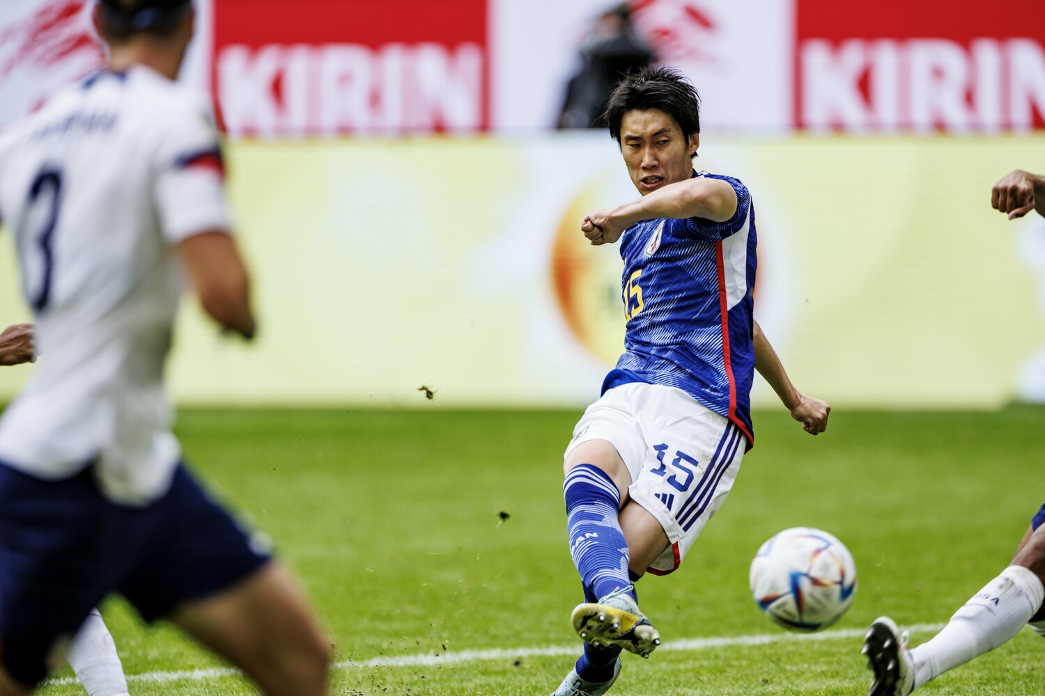 22年9月のアメリカ戦　©Kiichi Matsumoto