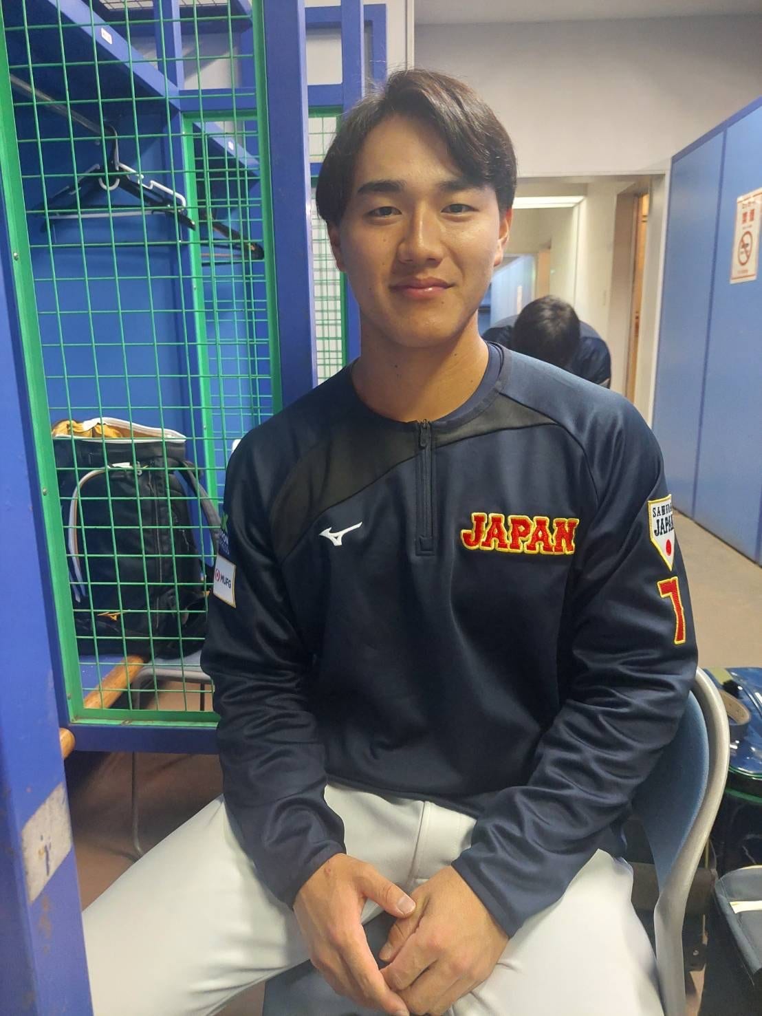 侍ジャパンの一員として日韓戦に出場。大きな経験になった　©Chiba Lotte Marines