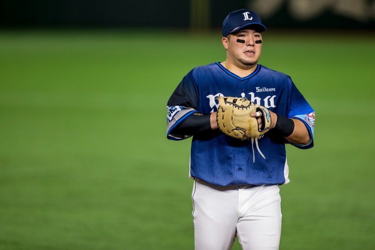 西武の山川　©Kiichi Matsumoto