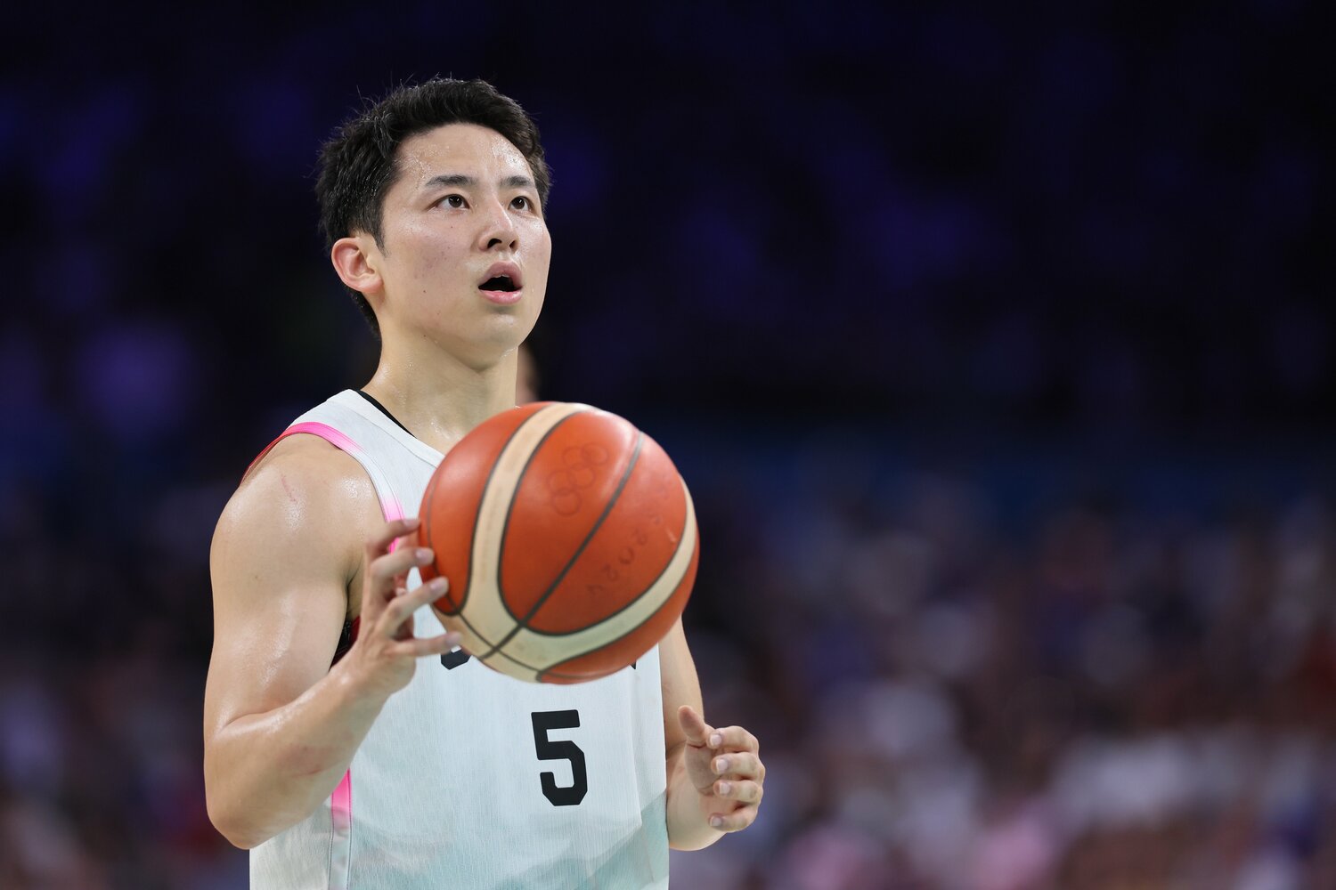 試合後の取材では司令塔としてのゲームコントロールへの課題を口にした　©︎Kaoru Watanabe/JMPA