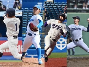 「近本よりずっとパンチ力がある」明大コーチが絶賛する“ドラフト上位指名候補”の正体「大学生の球じゃない」「織田翔希は日本で…」