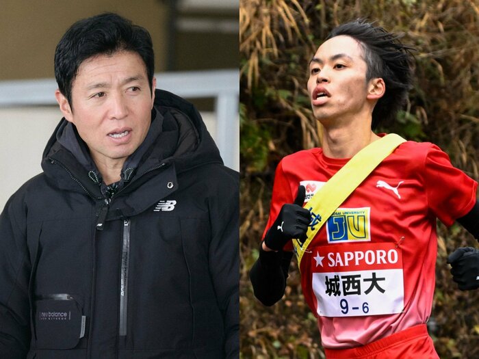 「箱根駅伝は悔しいことばかりでした」櫛部静二監督の城西大が大躍進の3位…指揮官がチームに「もっと楽しく」を強調した“納得のワケ”＜Number Web＞ photograph by L)Yuki Suenaga、R)Nanae Suzuki