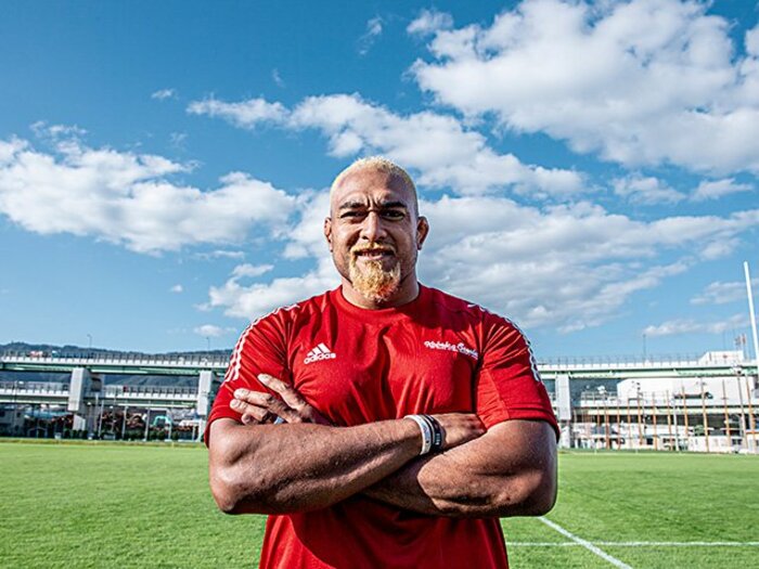 「テレビにいっぱい出ました！でもホントは…」ラグビーの“笑う男”中島イシレリが一瞬だけ語った本音＜Number Web＞ photograph by Atsushi Kondo