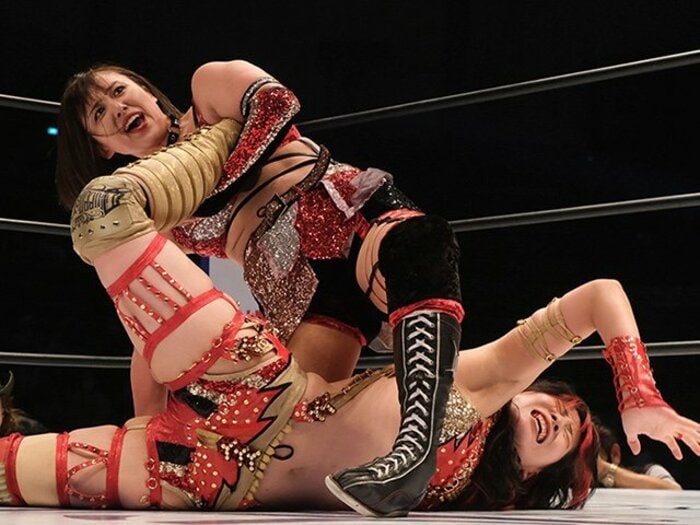 “元アイドルのパワーファイター”ひめか覚醒の日…父の死を乗り越え、スターダムリーグ戦で林下詩美にも勝利「もうクヨクヨしてられない」＜Number Web＞ photograph by Norihiro Hashimoto