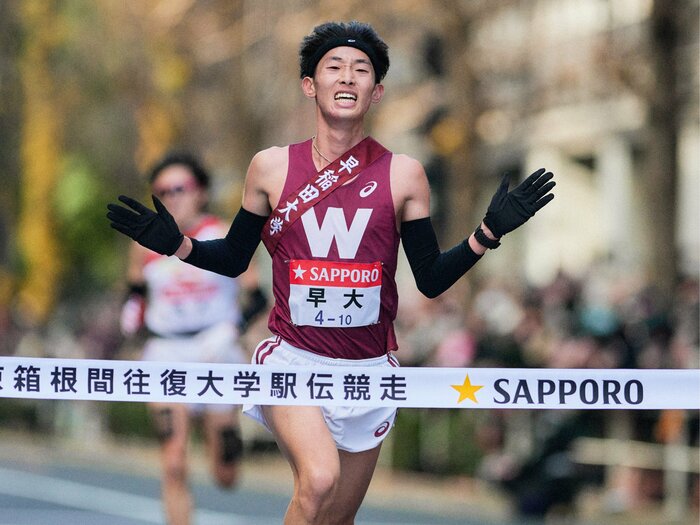 青学大・原晋監督も警戒？ 箱根駅伝“往路優勝”目前で暗転「悔しい4位」早大が強力ルーキー加入で狙う優勝…来季主将は「復路で好走の“一般組”」＜Number Web＞ photograph by Yuki Suenaga