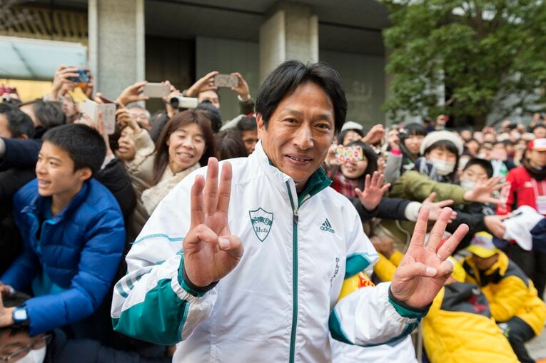 原晋監督（青学大）　第93回箱根駅伝 ／ photograph by Takuya Sugiyama