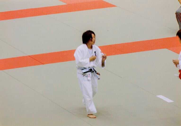 中学時代の染宮さん　©︎Kiichi Matsumoto