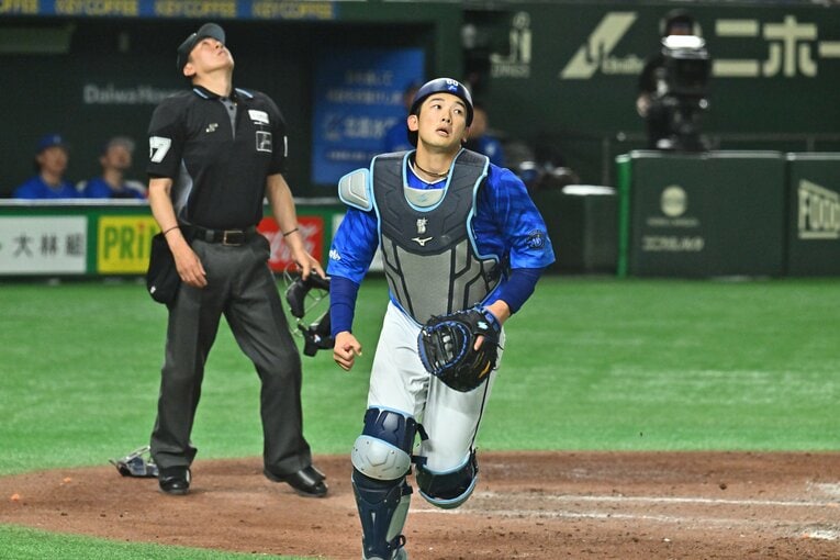 女房役を務めることも多い山本祐大のケイ評は…　©Hideki Sugiyama