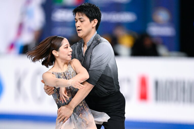 りくりゅうがGPファイナルで見せた美しい演技　©Asami Enomoto