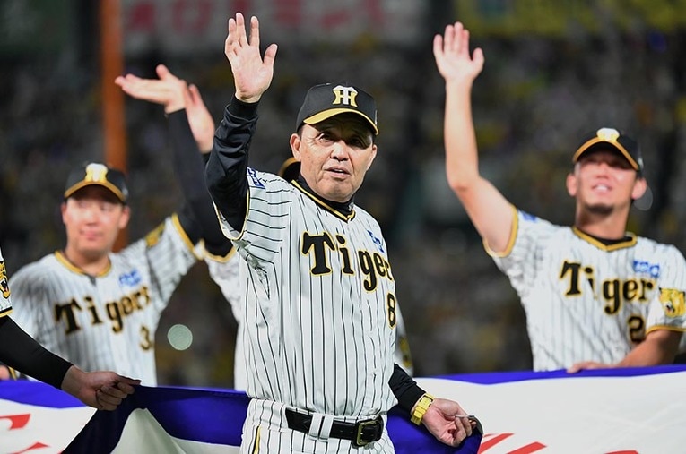 11連勝フィニッシュで18年ぶりのセ・リーグ制覇。阪神タイガースの熱狂をもたらしたのは岡田監督の采配だった　©Hideki Sugiyama