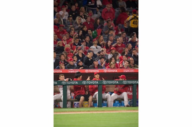 エンゼルス1年目の2018年　©Nanae Suzuki