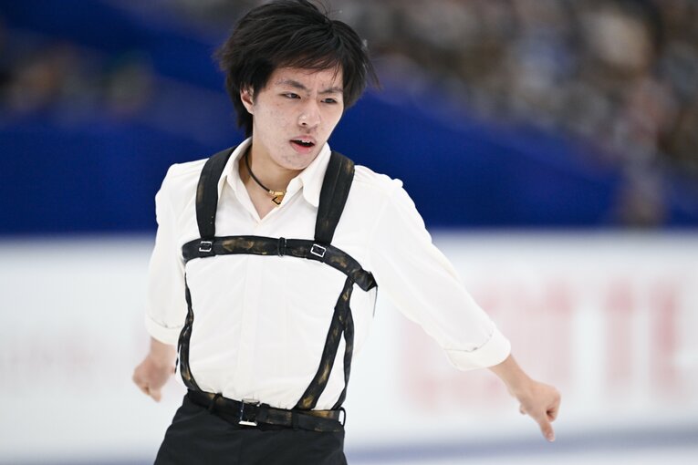 日本選手権、三浦のフリーの演技　©︎Asami Enomoto