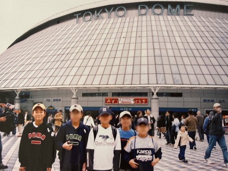 小学生時代の横山雄哉（本人提供）