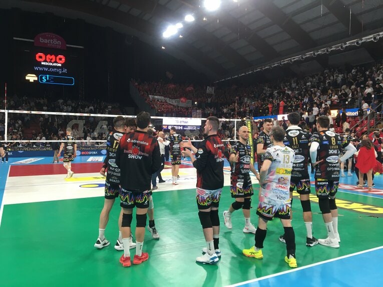 セリエA・プレーオフ準決勝第5戦　©︎Yuge Takashi