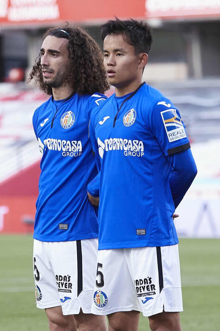 17日に対戦するスペイン代表には、ヘタフェで久保とともにプレーしたマルク・ククレジャも選出されている　©Getty Images