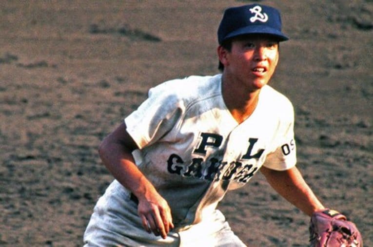 立浪和義／PL学園 ／ photograph by Katsuro Okazawa/AFLO