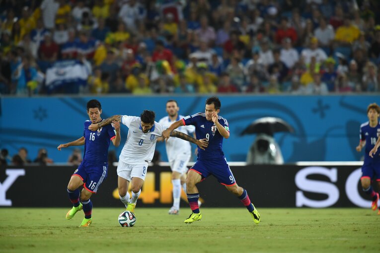 2014年ブラジルW杯　©︎JMPA