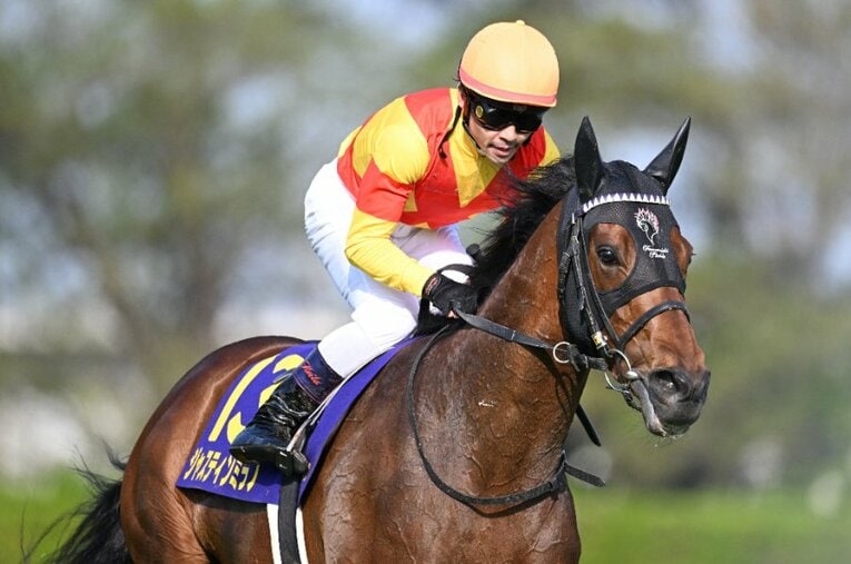 本命として日本ダービーに臨む無敗の皐月賞馬ジャスティンミラノ。騎乗する戸崎圭太が「2人のダービージョッキー」という言葉に込めた思いとは ／ photograph by Keiji Ishikawa