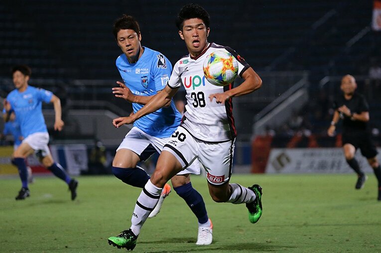 レノファ山口はステップアップの場として注目を集めつつあるクラブでもある。宮代大聖もその1人となれるか。 ／ photograph by J.LEAGUE