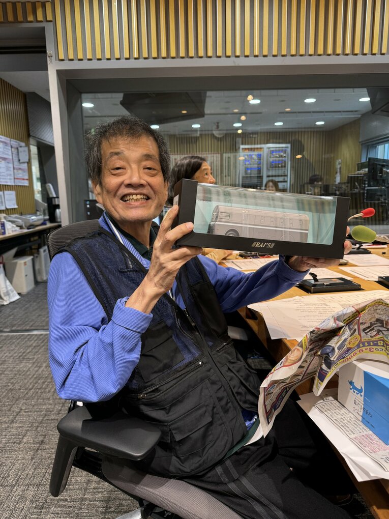 ニッポン放送『垣花正　あなたとハッピー！』に出演する森永さん。ステージ4のすい臓がんと闘病を続けている／番組公式Xより