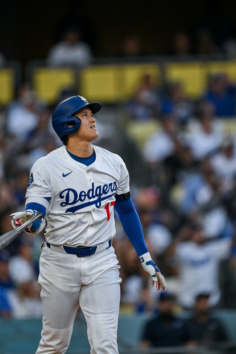 【Numberカメラマンが激写・大谷翔平の愛される日常2025年7月版：全100枚超】投打躍動、ドジャースの仲間や相手との“仲良し”ぶり、ベンチでの珍しい表情が続々と続きます　©Nanae Suzuki