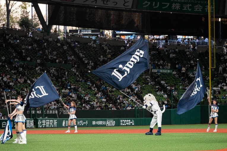 じつはメジャースカウトが集う西武の本拠地、ベルーナドーム　©Nanae Suzuki