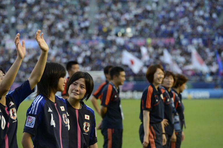 FIFA U-20女子ワールドカップに出場し、4強入りに貢献した当時18歳の猶本光（2012年）©︎Toshiya Kondo