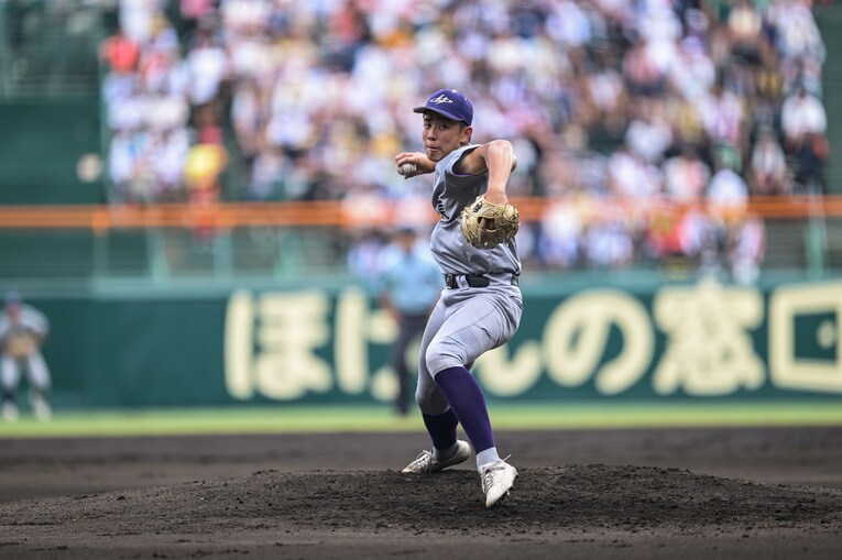 本格的な投手経験は高校に入ってからだという　©Nanae Suzuki