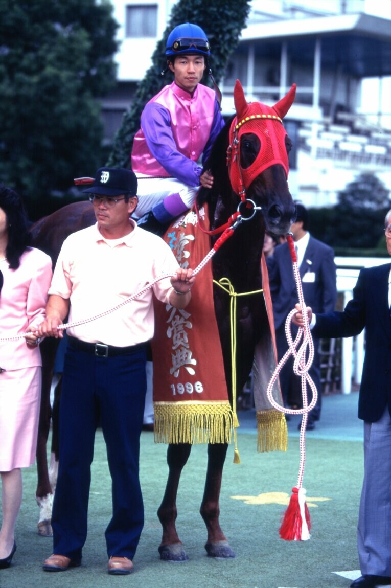 1998年京都大賞典、マーベラスサンデー。この年の6月に札幌記念を制した　©Keiji Ishikawa