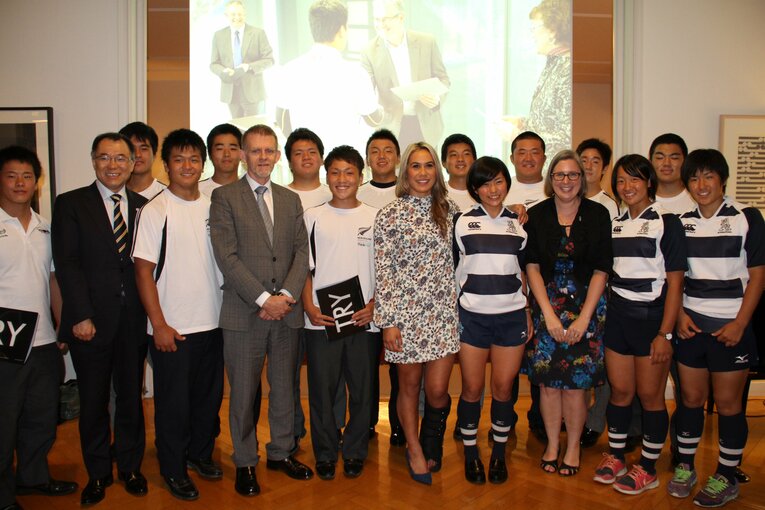 高校時代の青木さん　©Nobuhiko Otomo