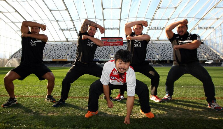 2014年　©︎Rob Jefferies/Getty Images for Rugby NZ